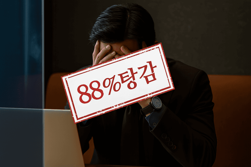 88% 탕감